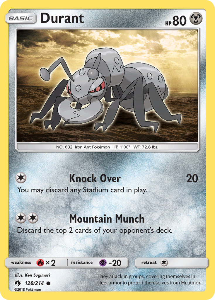 Durant (128/214) [Sun & Moon: Lost Thunder] | Fandemonia Ltd