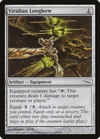 Viridian Longbow [Mirrodin] | Fandemonia Ltd