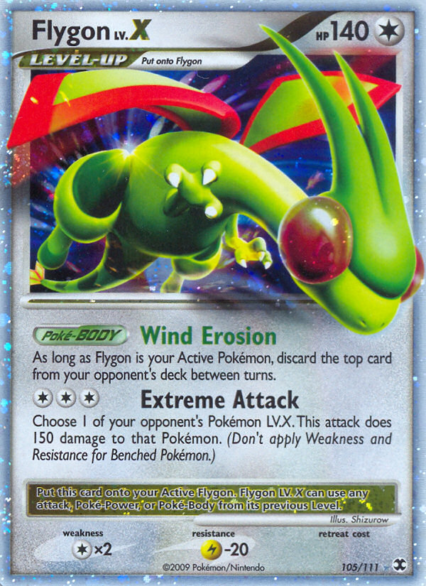 Flygon LV.X (105/111) [Platinum: Rising Rivals] | Fandemonia Ltd