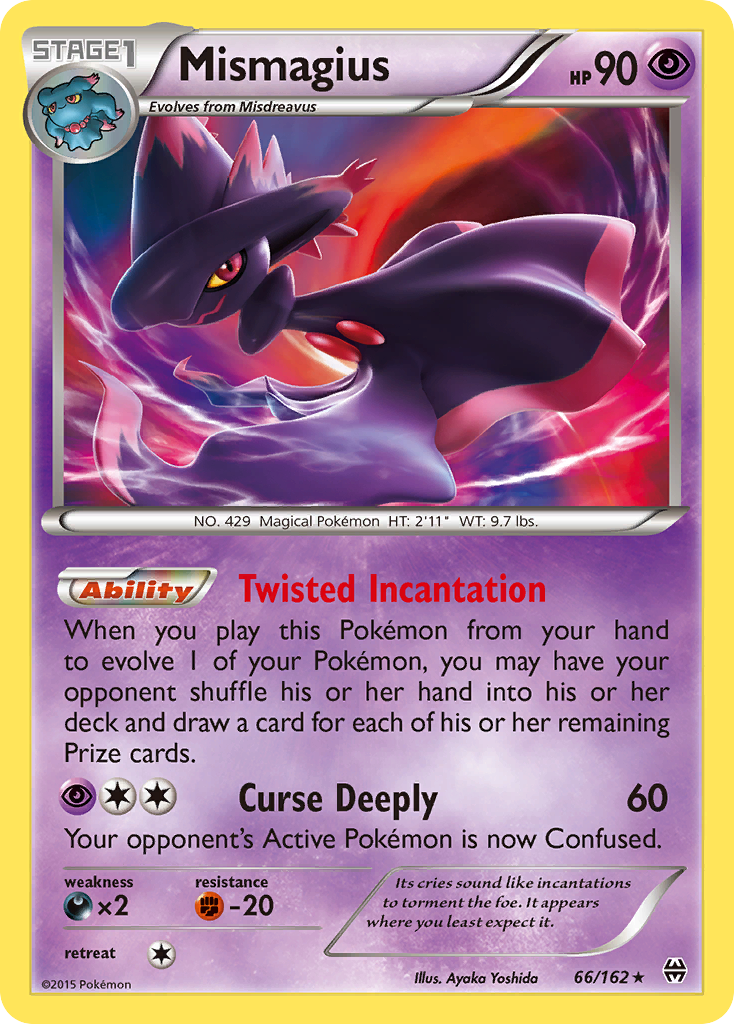 Mismagius (66/162) [XY: BREAKthrough] | Fandemonia Ltd