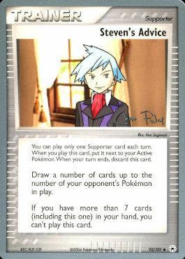 Steven's Advice (92/101) (Blaziken Tech - Chris Fulop) [World Championships 2004] | Fandemonia Ltd