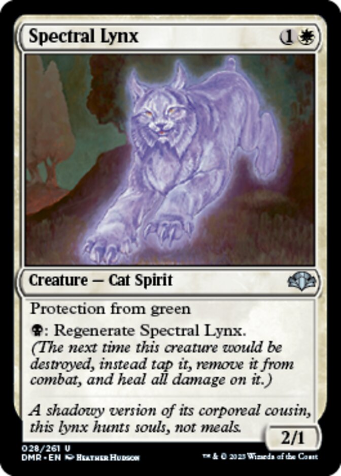 Spectral Lynx [Dominaria Remastered] | Fandemonia Ltd