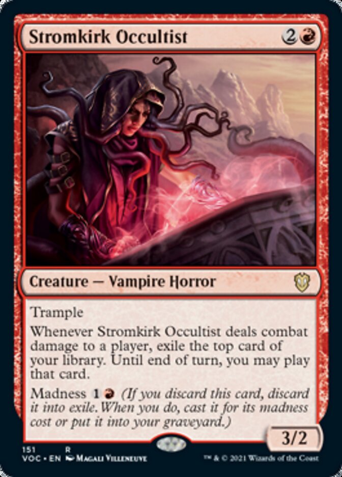 Stromkirk Occultist [Innistrad: Crimson Vow Commander] | Fandemonia Ltd