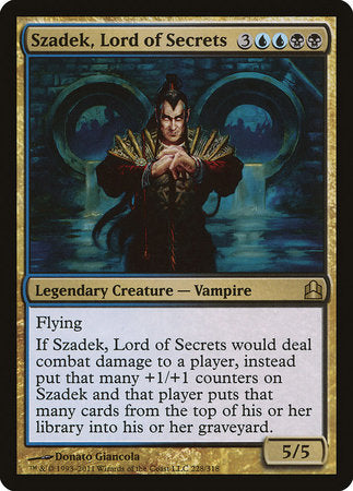 Szadek, Lord of Secrets [Commander 2011] | Fandemonia Ltd