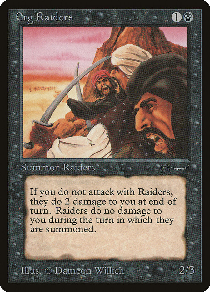 Erg Raiders (Light Mana Cost) [Arabian Nights] | Fandemonia Ltd