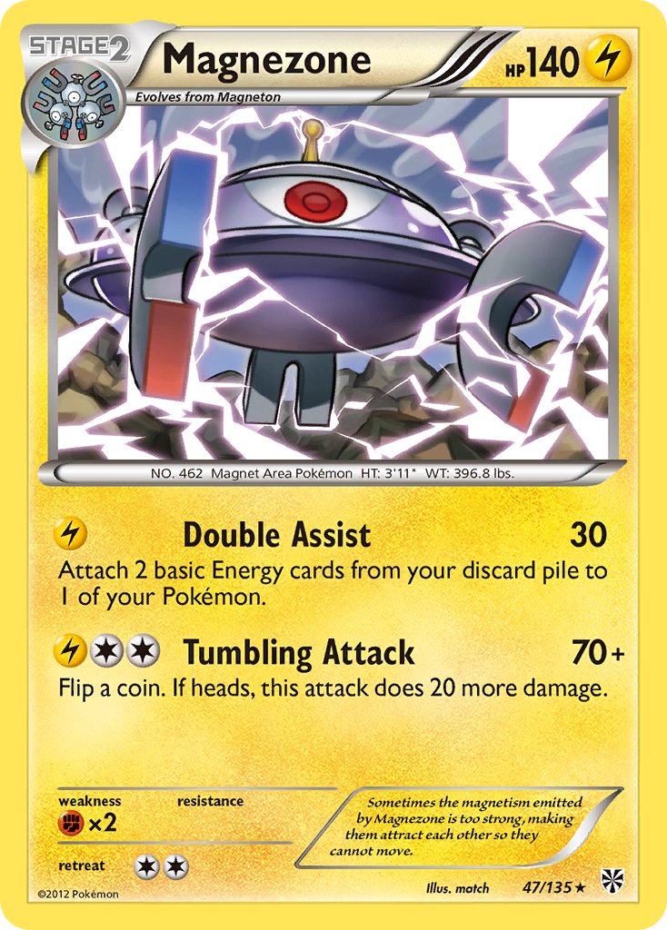 Magnezone (47/135) [Black & White: Plasma Storm] | Fandemonia Ltd