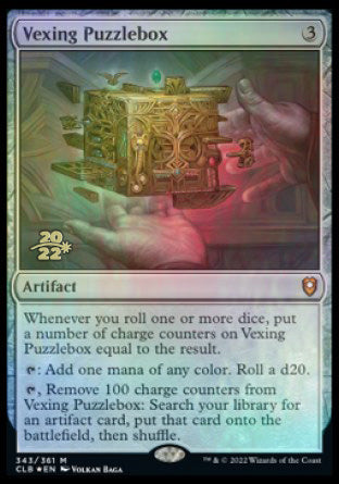 Vexing Puzzlebox [Commander Legends: Battle for Baldur's Gate Prerelease Promos] | Fandemonia Ltd