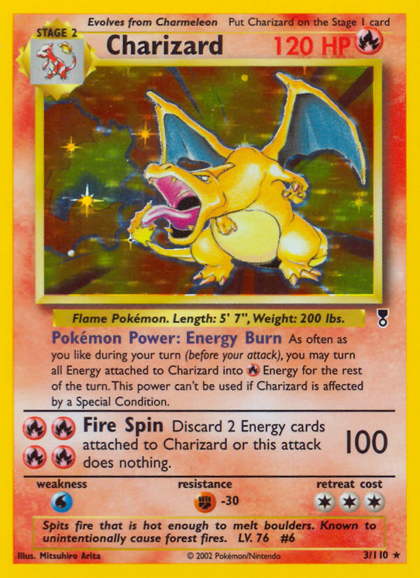 Charizard (3/110) (Theme Deck Exclusive) [Legendary Collection] | Fandemonia Ltd