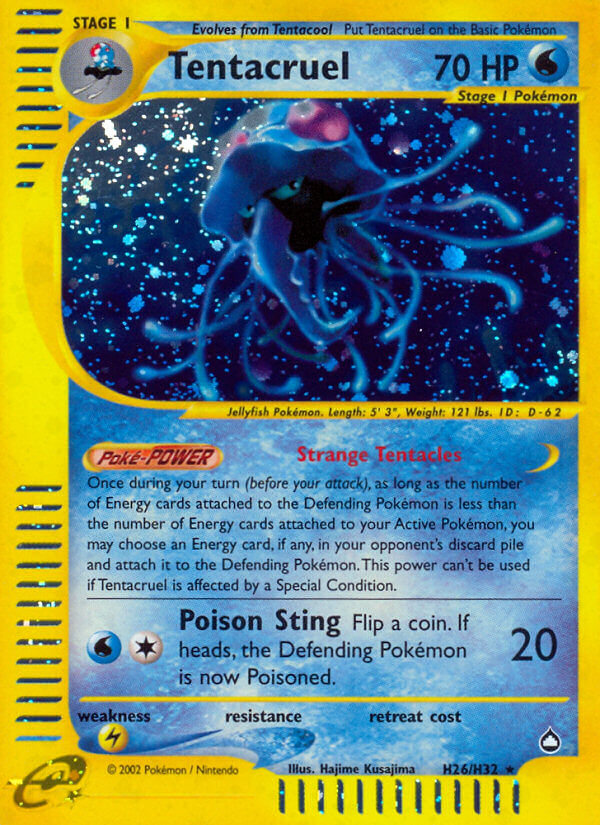 Tentacruel (H26/H32) [Aquapolis] | Fandemonia Ltd