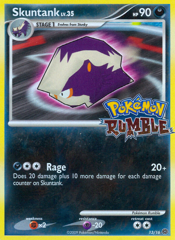 Skuntank (13/16) [Pokémon Rumble] | Fandemonia Ltd