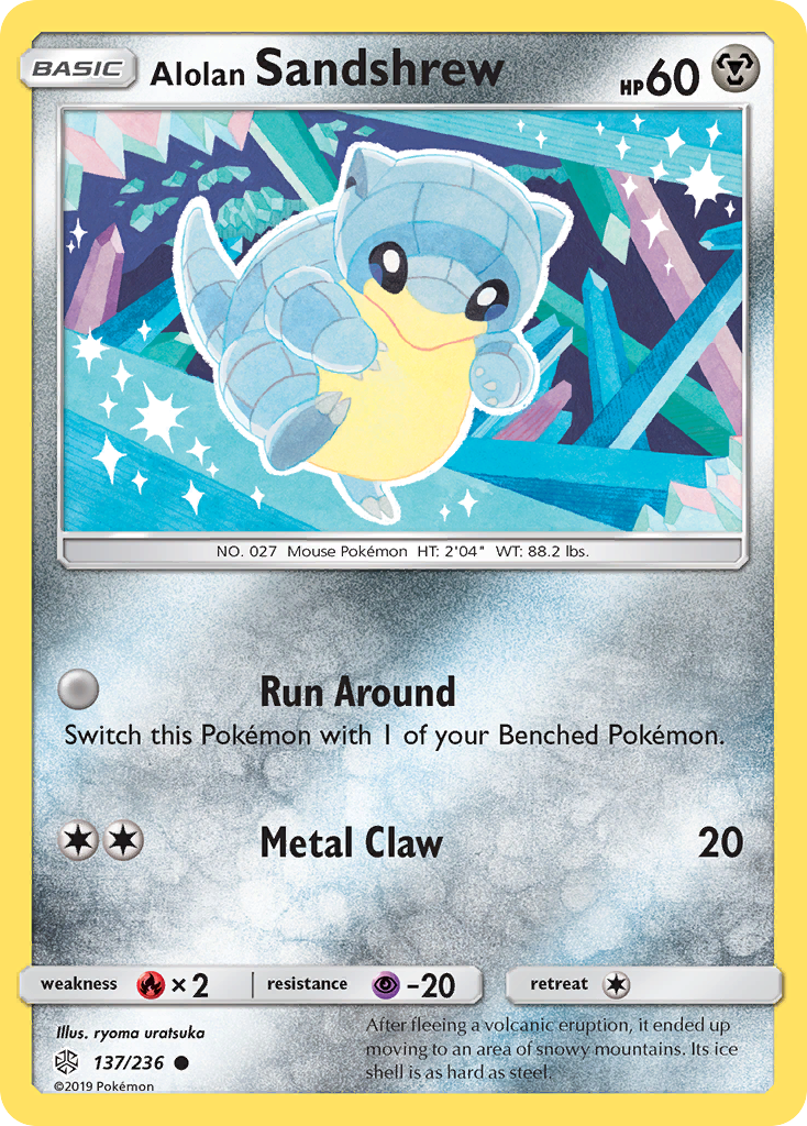 Alolan Sandshrew (137/236) [Sun & Moon: Cosmic Eclipse] | Fandemonia Ltd