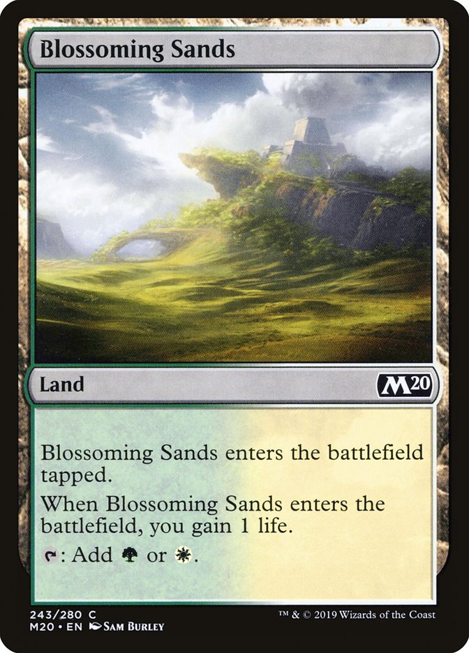 Blossoming Sands [Core Set 2020] | Fandemonia Ltd