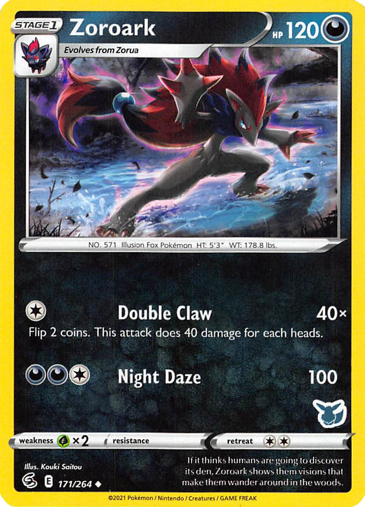 Zoroark (171/264) (Eevee Deck) [Battle Academy 2022] | Fandemonia Ltd