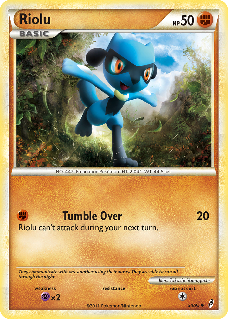 Riolu (50/95) [HeartGold & SoulSilver: Call of Legends] | Fandemonia Ltd