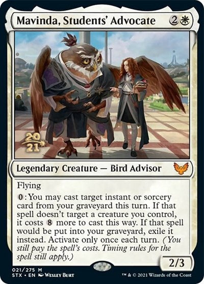 Mavinda, Students' Advocate [Strixhaven: School of Mages Prerelease Promos] | Fandemonia Ltd