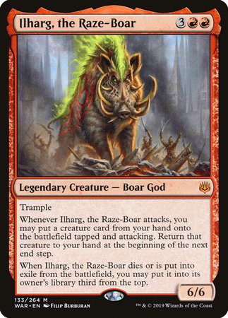 Ilharg, the Raze-Boar [War of the Spark] | Fandemonia Ltd