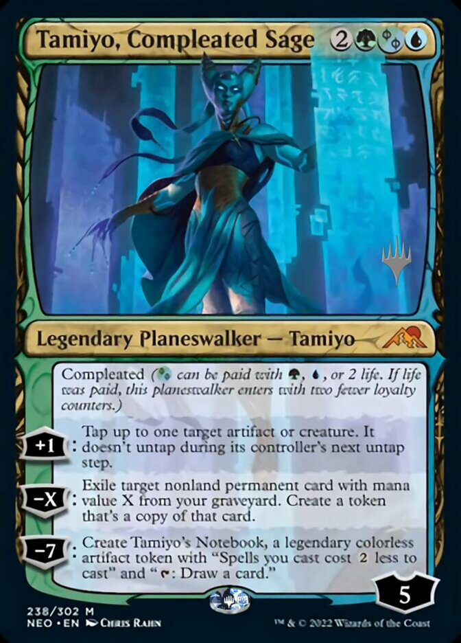 Tamiyo, Compleated Sage (Promo Pack) [Kamigawa: Neon Dynasty Promos] | Fandemonia Ltd