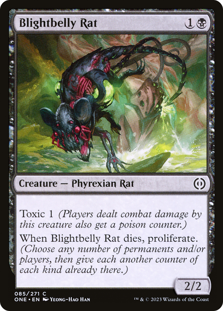 Blightbelly Rat [Phyrexia: All Will Be One] | Fandemonia Ltd