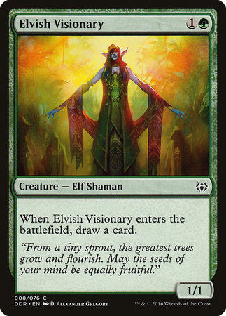 Elvish Visionary [Duel Decks: Nissa vs. Ob Nixilis] | Fandemonia Ltd