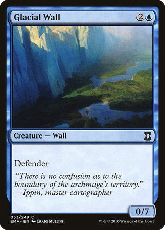 Glacial Wall [Eternal Masters] | Fandemonia Ltd