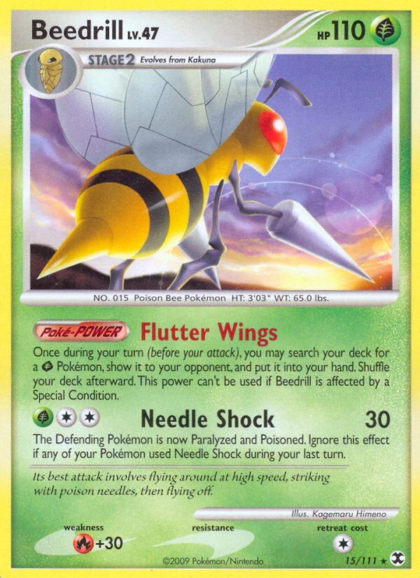 Beedrill (15/111) [Platinum: Rising Rivals] | Fandemonia Ltd