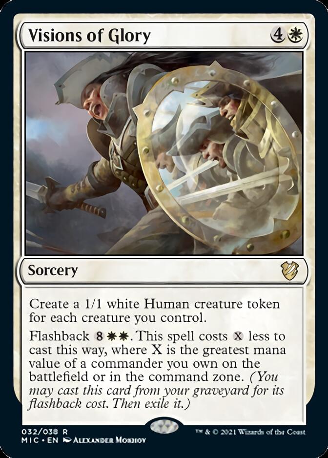 Visions of Glory [Innistrad: Midnight Hunt Commander] | Fandemonia Ltd