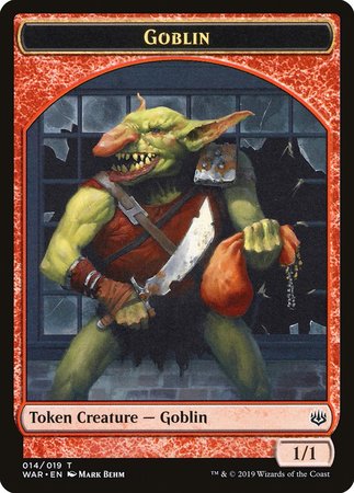 Goblin Token [War of the Spark Tokens] | Fandemonia Ltd