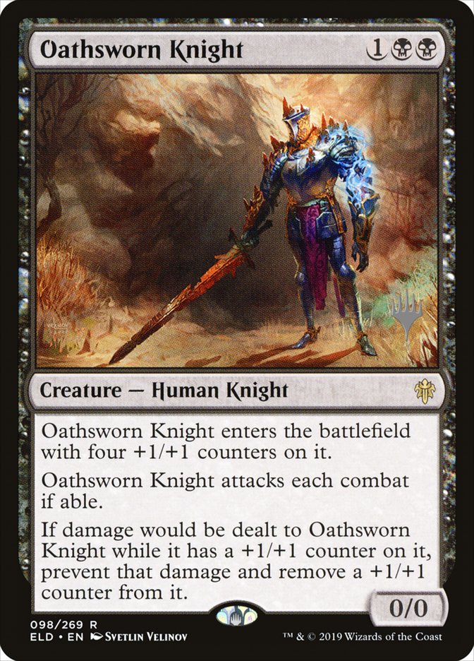 Oathsworn Knight (Promo Pack) [Throne of Eldraine Promos] | Fandemonia Ltd