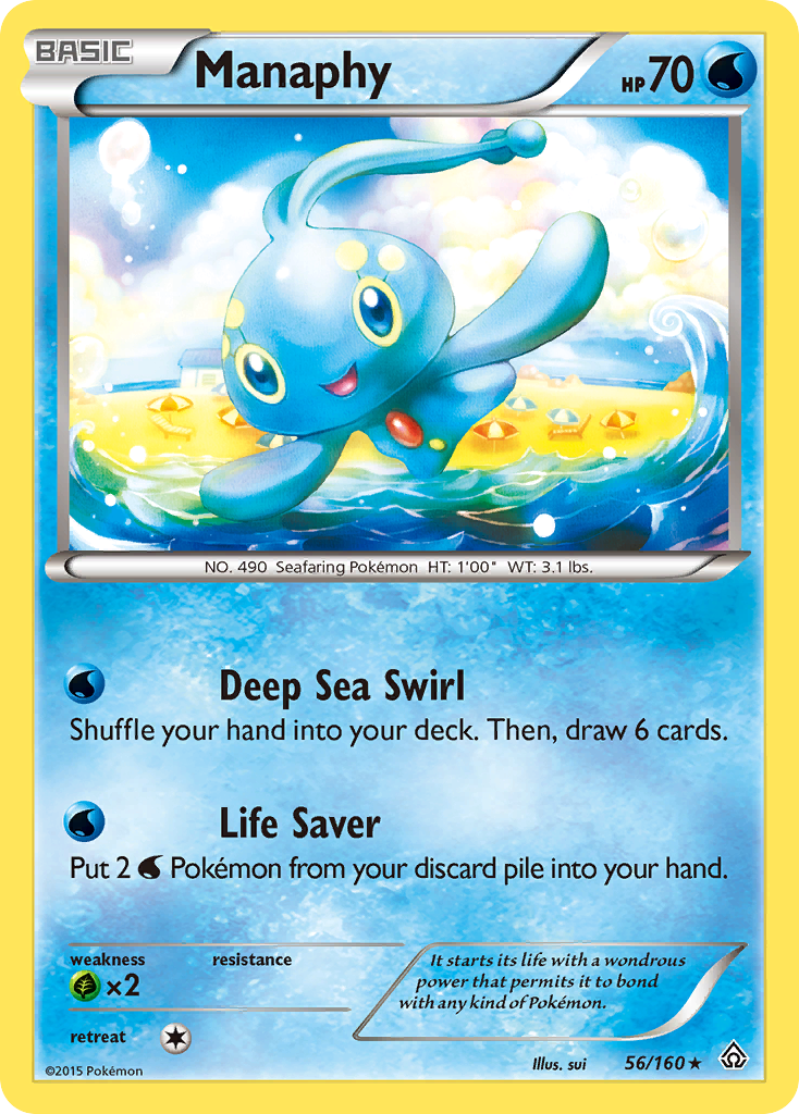 Manaphy (56/160) [XY: Primal Clash] | Fandemonia Ltd