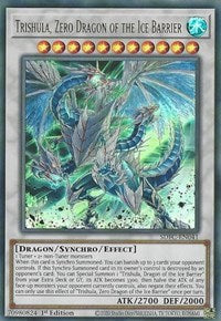 Trishula, Zero Dragon of the Ice Barrier [SDFC-EN041] Ultra Rare | Fandemonia Ltd