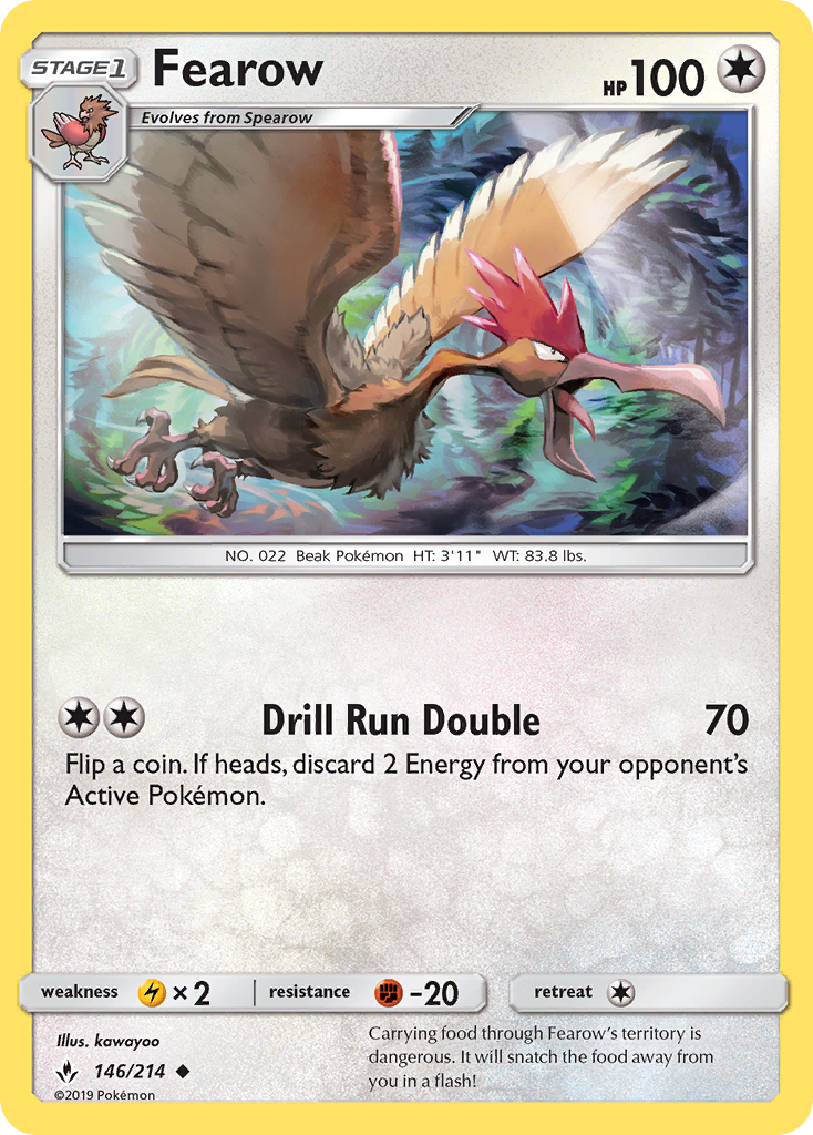 Fearow (146/214) [Sun & Moon: Unbroken Bonds] | Fandemonia Ltd