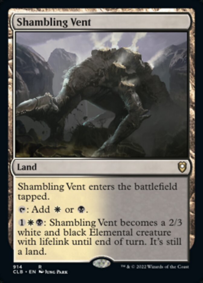 Shambling Vent [Commander Legends: Battle for Baldur's Gate] | Fandemonia Ltd