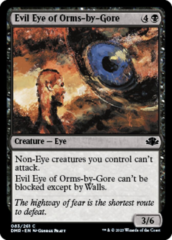 Evil Eye of Orms-by-Gore [Dominaria Remastered] | Fandemonia Ltd