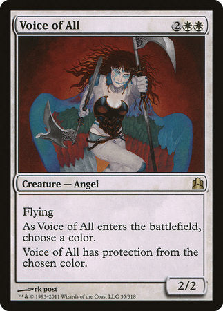 Voice of All [Commander 2011] | Fandemonia Ltd