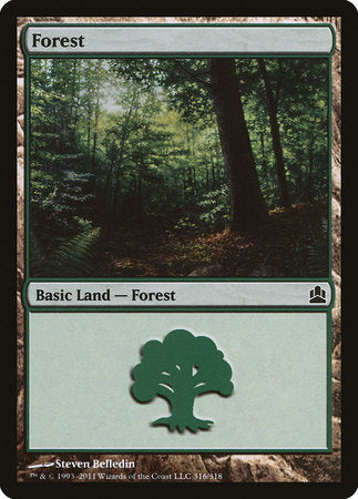 Forest (316) [Commander 2011] | Fandemonia Ltd