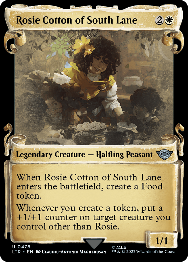 Rosie Cotton of South Lane [The Lord of the Rings: Tales of Middle-Earth Showcase Scrolls] | Fandemonia Ltd