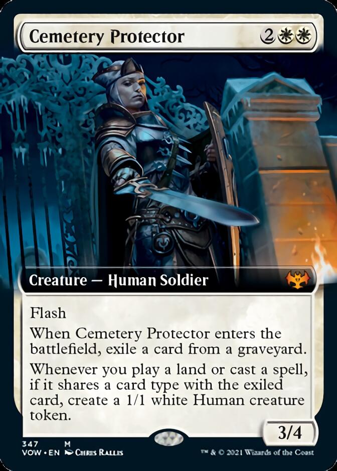 Cemetery Protector (Extended) [Innistrad: Crimson Vow] | Fandemonia Ltd