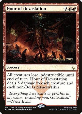 Hour of Devastation [Hour of Devastation Promos] | Fandemonia Ltd