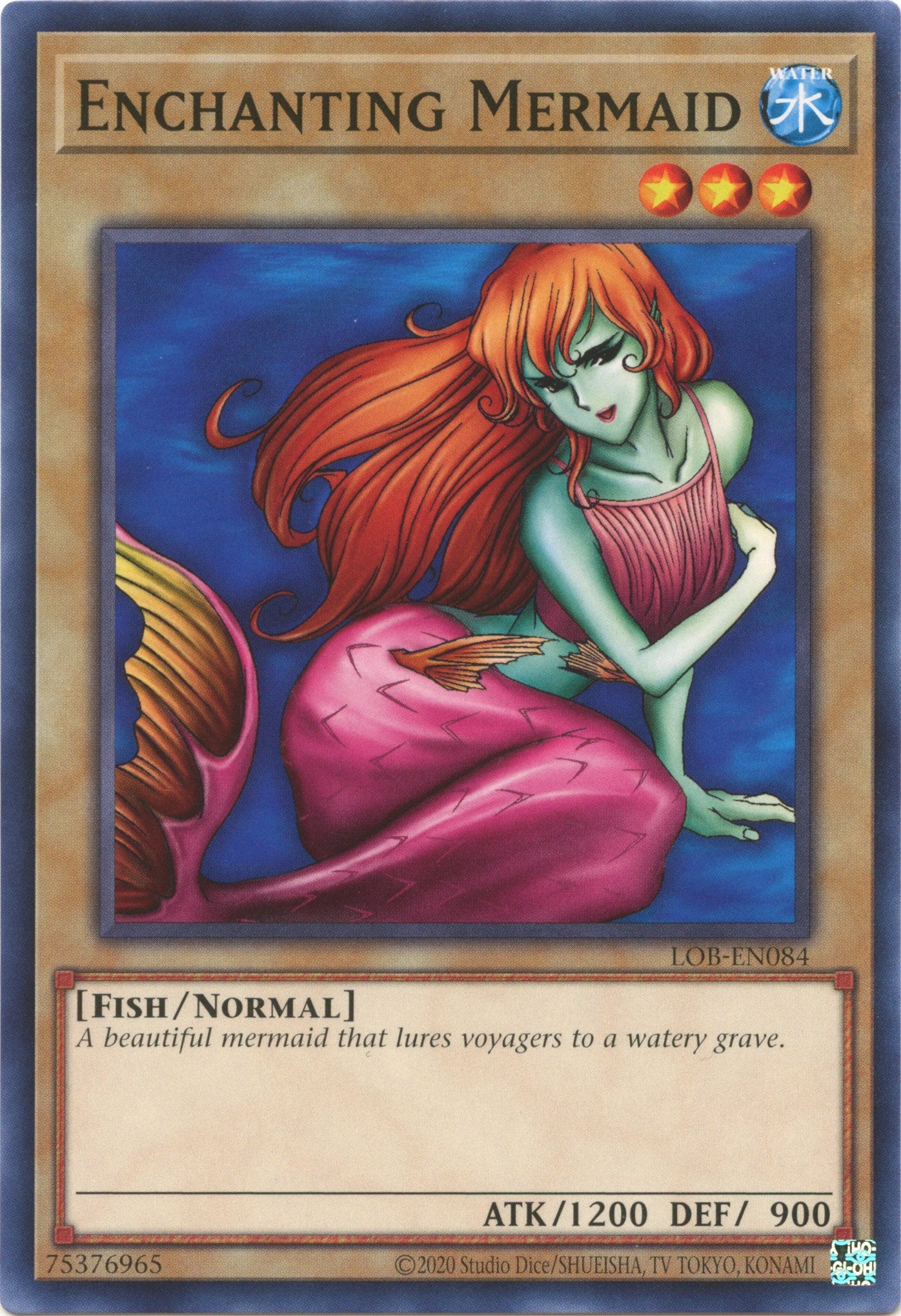 Enchanting Mermaid (25th Anniversary) [LOB-EN084] Common | Fandemonia Ltd