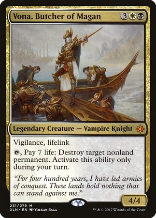 Vona, Butcher of Magan [Ixalan] | Fandemonia Ltd