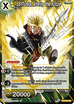 SS Trunks, Altering the Future (Super Rare) [BT13-093] | Fandemonia Ltd