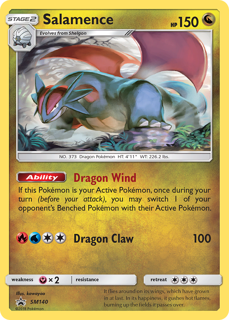 Salamence (SM140) [Sun & Moon: Black Star Promos] | Fandemonia Ltd