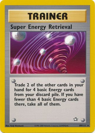 Super Energy Retrieval (89/111) [Neo Genesis Unlimited] | Fandemonia Ltd