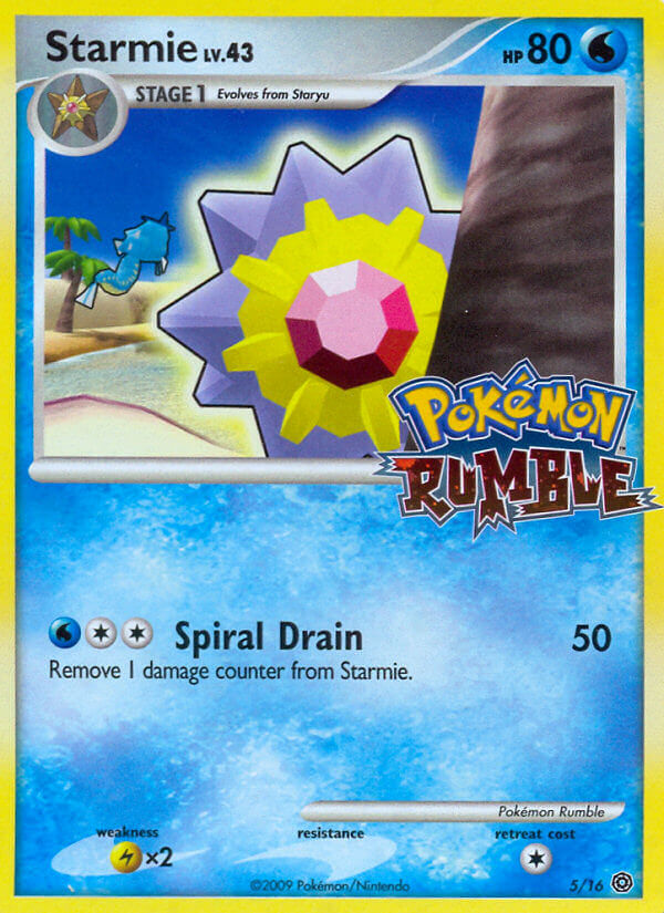 Starmie (5/16) [Pokémon Rumble] | Fandemonia Ltd