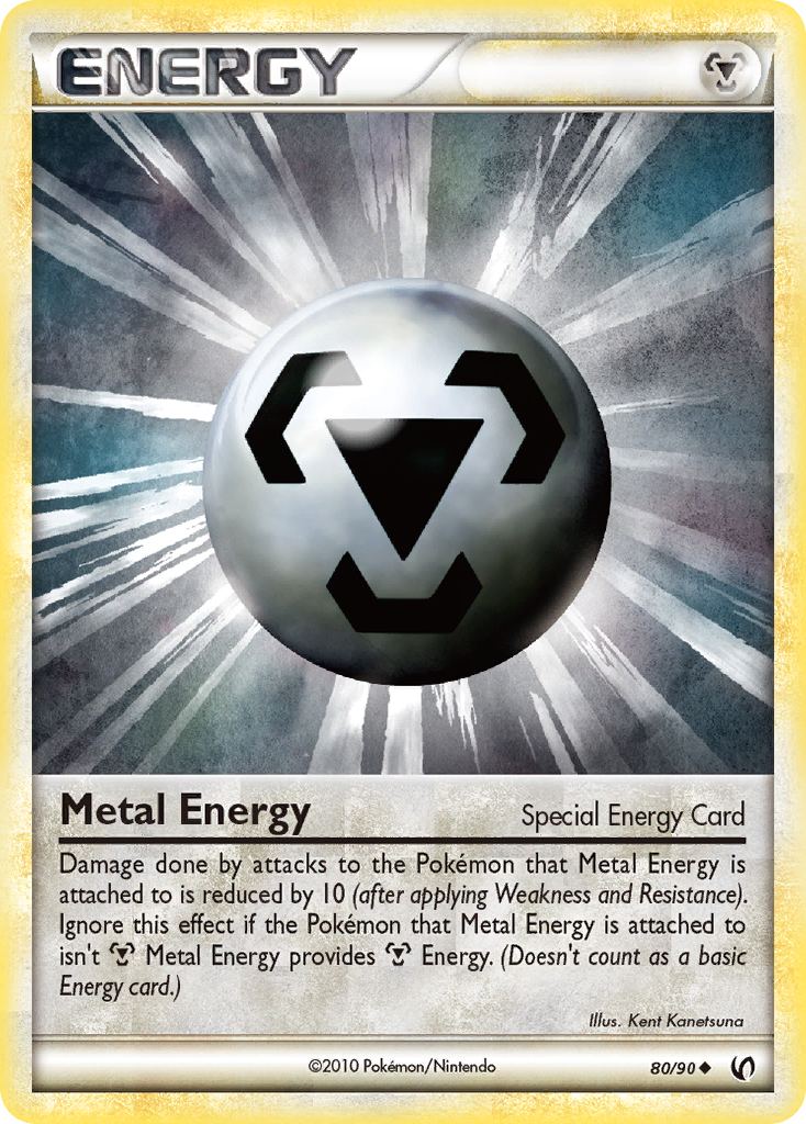 Metal Energy (80/90) [HeartGold & SoulSilver: Undaunted] | Fandemonia Ltd