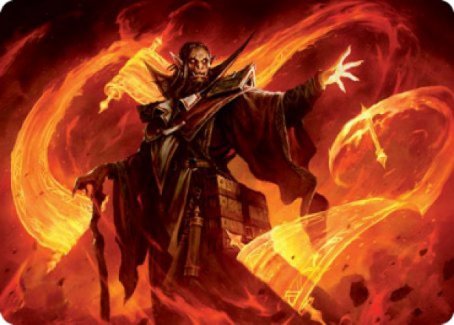 Plargg, Dean of Chaos Art Card [Strixhaven: School of Mages Art Series] | Fandemonia Ltd