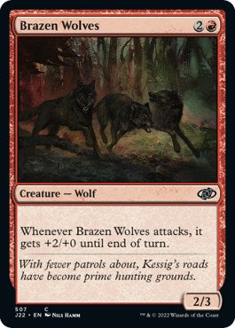 Brazen Wolves [Jumpstart 2022] | Fandemonia Ltd