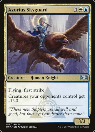 Azorius Skyguard [Ravnica Allegiance] | Fandemonia Ltd