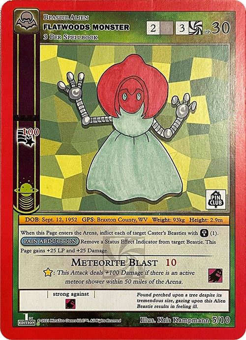 Flatwoods Monster (Cryptid Nation Mystery Collection) [Miscellaneous Promos] | Fandemonia Ltd