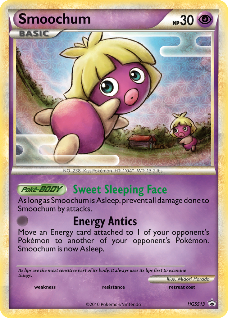 Smoochum (HGSS13) [HeartGold & SoulSilver: Black Star Promos] | Fandemonia Ltd